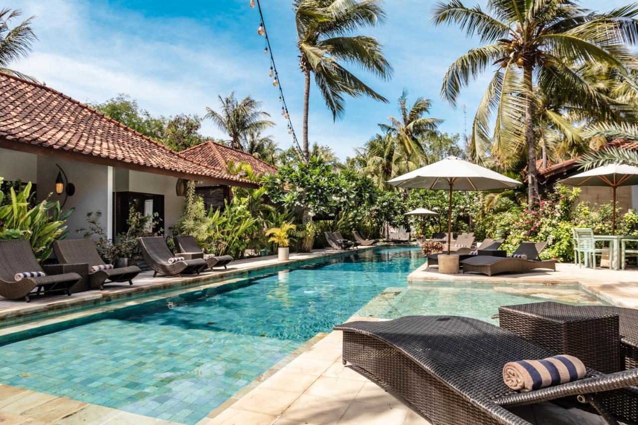 Belukar Villas Gili Trawangan Exterior photo