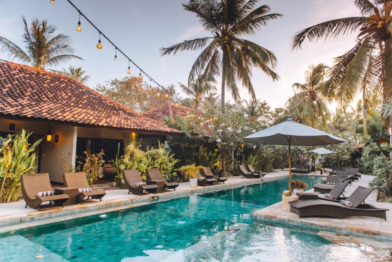 Belukar Villas Gili Trawangan Exterior photo