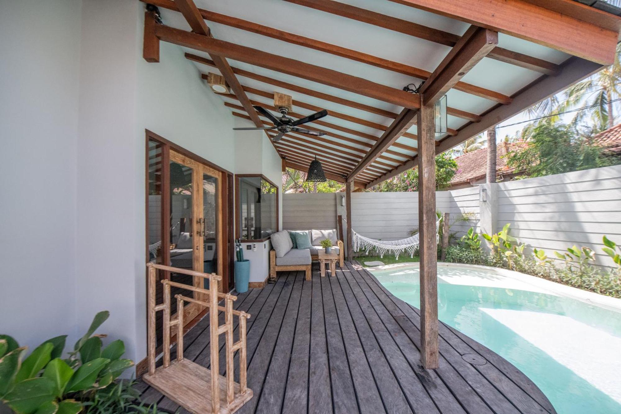 Belukar Villas Gili Trawangan Exterior photo