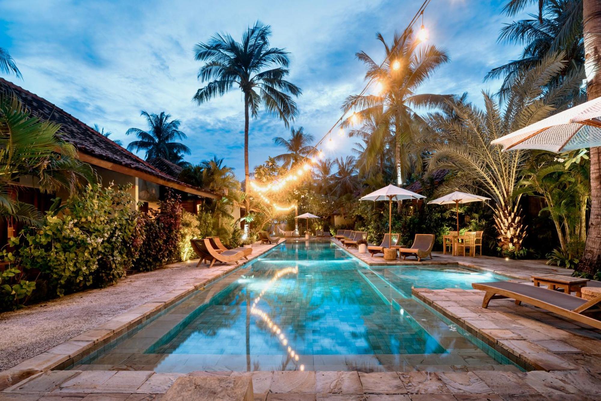 Belukar Villas Gili Trawangan Exterior photo