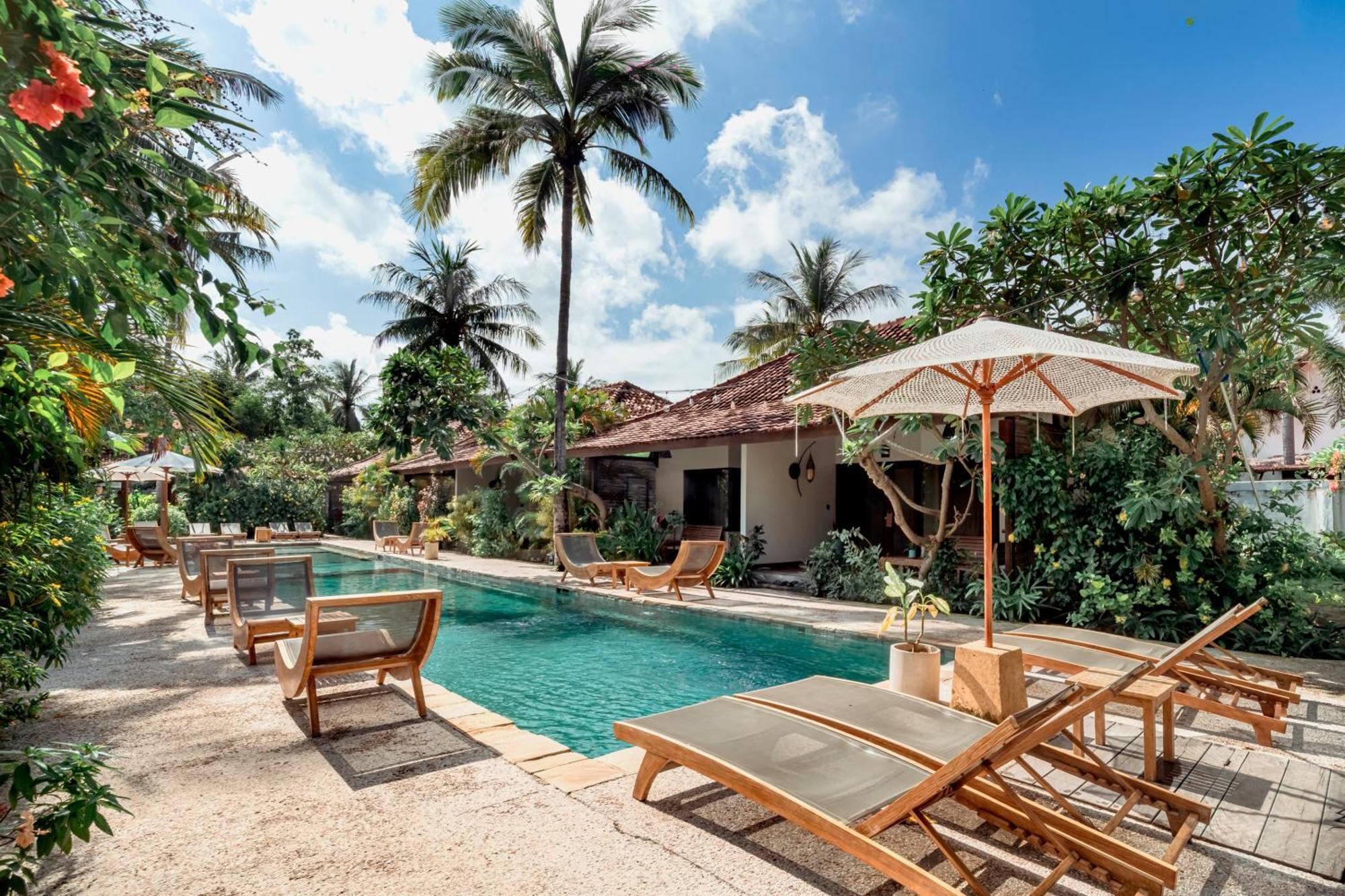 Belukar Villas Gili Trawangan Exterior photo