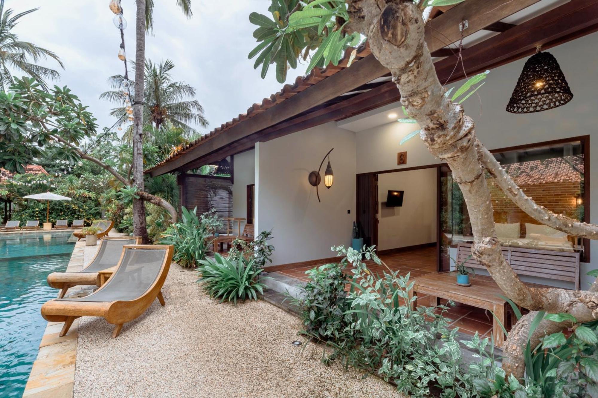 Belukar Villas Gili Trawangan Exterior photo